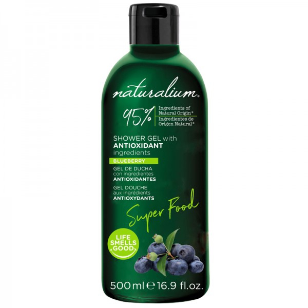 Blueberry Naturalium Superfood Shower Gel (500ml): Antioxidant effect to cleanse and care for your skin